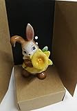  Goebel Häschen mit Glockenblume in Geschenkverpackung, Mini, Höhe: ca. 6 cm