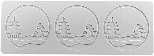 Miniatura 3 de Molde de encaje de hojas huecas 3D para fondant, molde de flores y dulces, chocolate, azúcar, decoración de tartas, parte superior de cupcakes (E