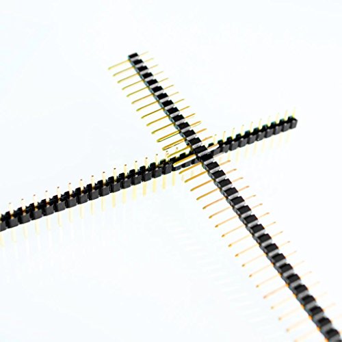 20PCS/LOT Gold 40 Pin 1x40 Single Row Male 2.54 Breakable Pin Header Connector Strip