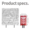WUERLI Fire Blanket for Home and Kitchen,40" x 40",2 Pack,Emergency Fire Blanket #5