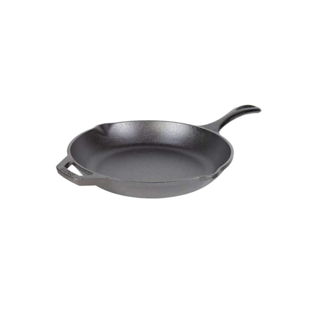 Chef Collection 10" Pre-Seasoned Cast Iron Skillet - Kitchen Essential for Frying & Searing