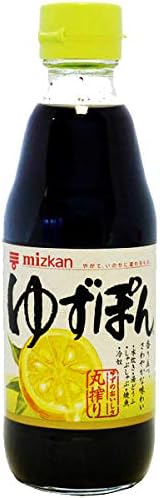 Mizkan Yuzupon (Yuzu Ponzu) Japanese Citrus Seasoned Soy Sauce, 12.17 Fl Oz | Pack of 1