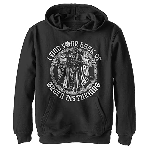 Sweat à capuche Star Wars Aus Luck le cadeau parfait pour jeune fan en taille XL noir