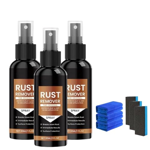 Spray Antirouille Et Convertisseur De Rouille NEXA (2 Pièces) - Dissolvant Puissant Pour Métal, Outils, Voitures - Facile à Utiliser, Sans Ponçage