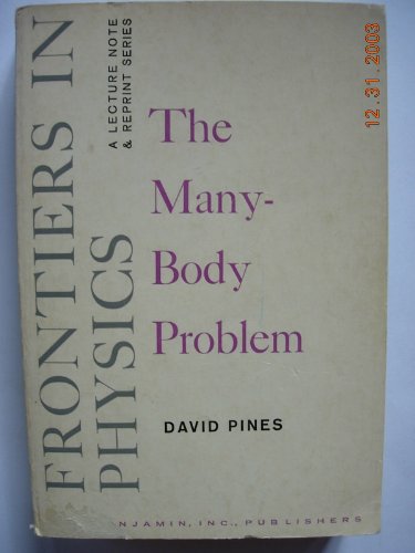 The Many-Body Problem (Frontiers in Physics, A ... B0006BTCMU Book Cover