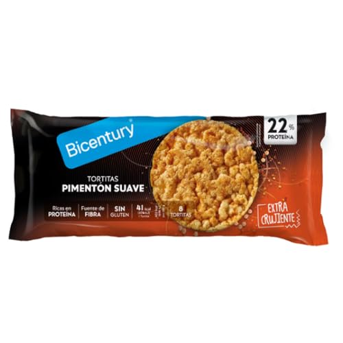 Protein-Reiswaffeln mit mildem Paprika 70 g. B2SK. 6er-Pack.