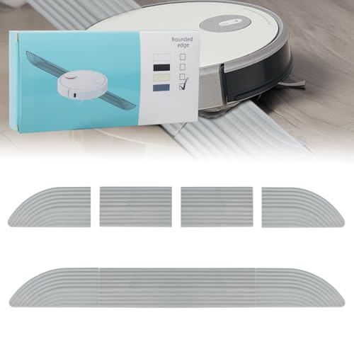 Rampa de Umbral de Puerta para Robots Aspiradores, Accesorios de Rampa Puerta Aumento de Robot Aspirador para iRobot para Ecovacs para Xiaomi (68,6 CM)