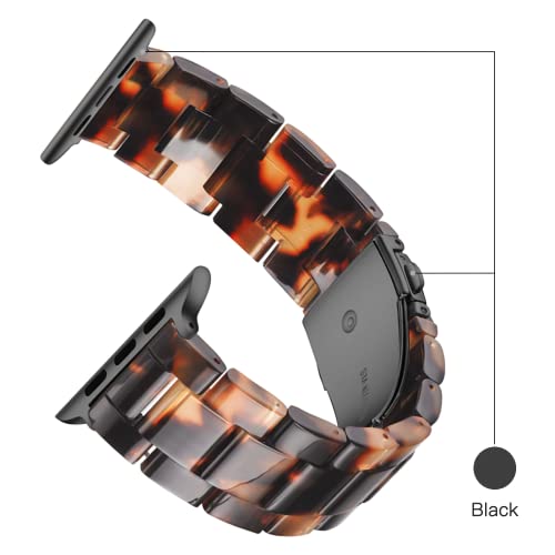 Image of Light House Apple Watch Bands-Fashion Lightweight Resin iWatch Bands for Women Men 38mm /40mm /41mm /42mm(Series 11 10), 49mm /46mm /45mm /44mm /42mm(S 3 2 1), Compatible with Apple Watch Series 11 SE 10 9 8 7 6 5 4 3 Ultra
