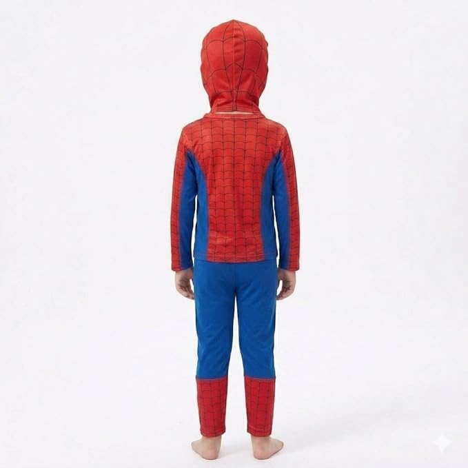 Image of Florris Boys Fancy Dress Superhero Outfit | Stretchable Costume for Kids