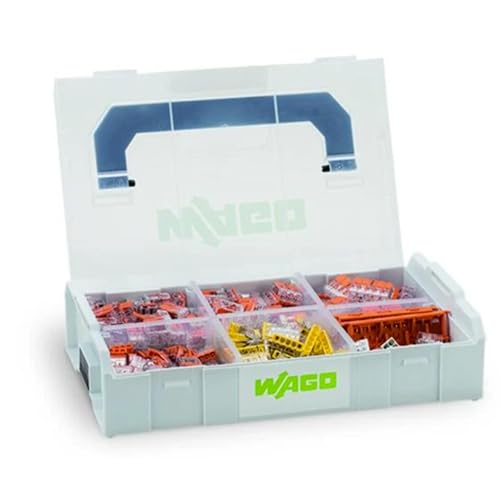 Conectores de conexión WAGO para todo tipo de conductores con adaptador en L-BOXX Mini
