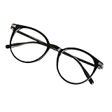 lunette de vue forme ovale 【VisionGlobal】: nous nous engageons à fournir les lunettes de fantaisie au consommateur perspicace. Chaque paire de montures de lunettes est équipée d’un chiffon de nettoyage pour les nettoyer et les protéger des rayures et des dommages.