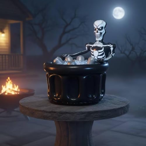 Cubitera con forma de diseño 3D original y molde impermeable para hielo de Halloween 5