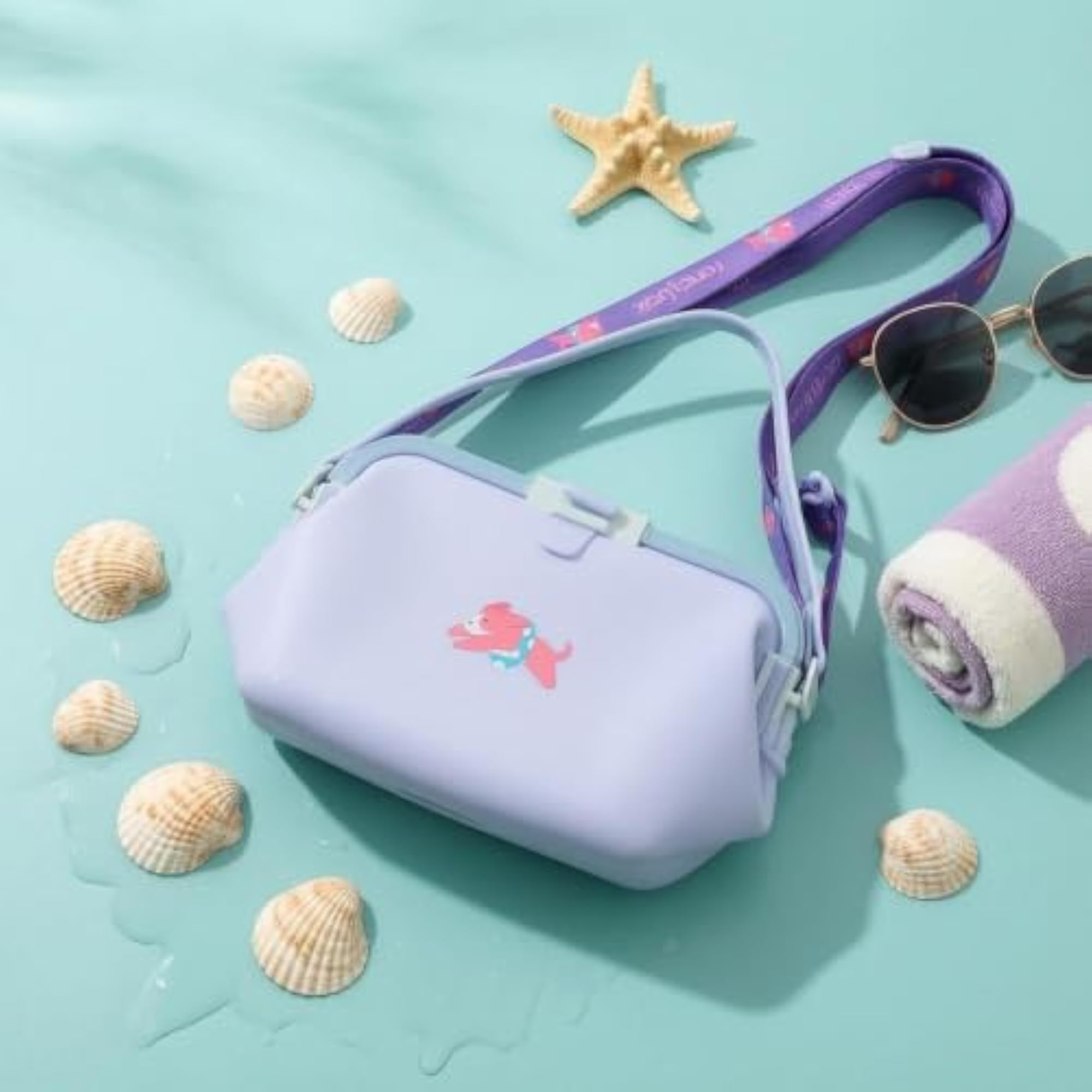 Detachable Strap Waterproof Bucket Bag for Outdoor Use