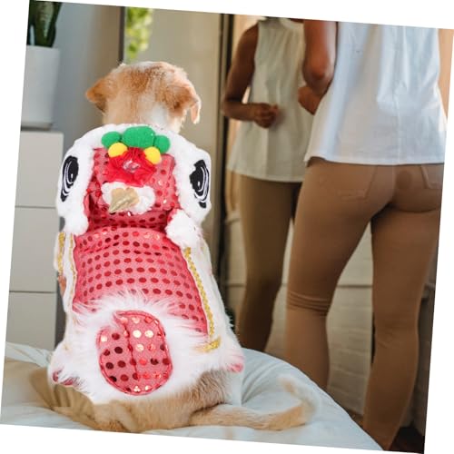 Disfraz para perro COLLBATH León tamaño S miniatura 7