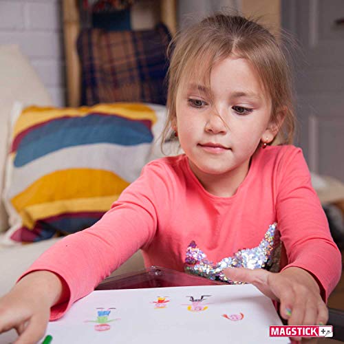 10er Set Magnetpapier I weiß I DIN A4 I DIY I magnetische Rückseite I mit gängigem Inkjet Drucker bedruckbar I zum Beschriften, bedrucken oder als magnetisches Foto-Papier I mag220