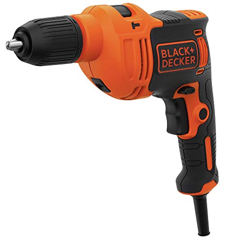 BLACK+DECKER Taladro de martillo, 6.5 amperios, 1/2 pulgada (BEHD201)