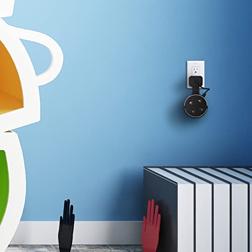 Support pour Echo Dot 2016 fixation murale et rack de rangement - 7