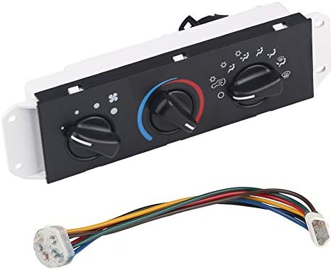WATERWICH Compatible with HVAC Climate Control Module Heater A/C AC Air Conditioning Control Switch Panel Jeep Wrangler 1999-2004 4.0L-L6