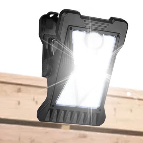 Éclairage solaire extérieur à pince pour illuminer votre jardin et balcon