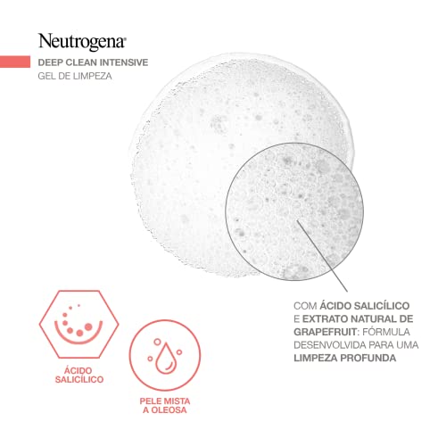 Neutrogena Gel de Limpeza Deep Clean Grapefruit, 60g