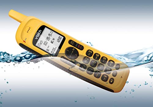 Vtech Ds6161W Dect 6.0 Rugged Waterproof Cordless Phone With Bluetooth® Connect To Cell™, 1 Handset #TOP1