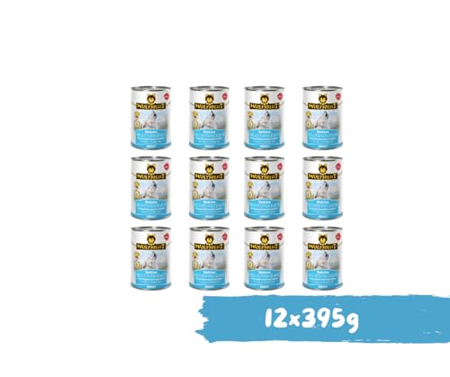 Wolfsblut Vetline Hundefutter - Weight Management, 12x395g - Sparbundel, Sparpaket - inklusive Warnicks Tierfutterservice Hundesnack Goodie