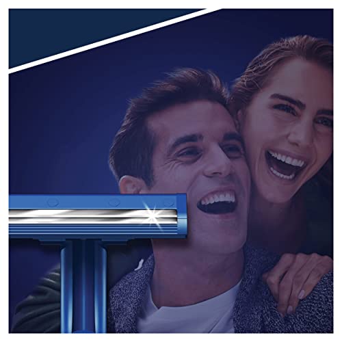 Miniatura 5 de Gillette Blue Ii Máquinilla De Afeitar Desechables Para Hombre, Pack De 30 10 Gratis, Cuchillas De Afeitar De Dos Hojas Con Cabezal Fijo, 40 Unidades