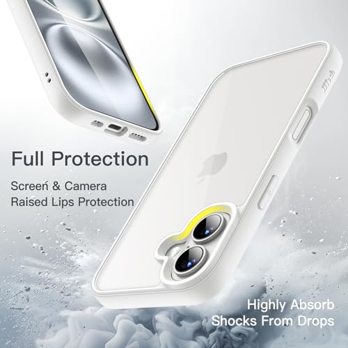 Image of JETech Case for iPhone 16, White
