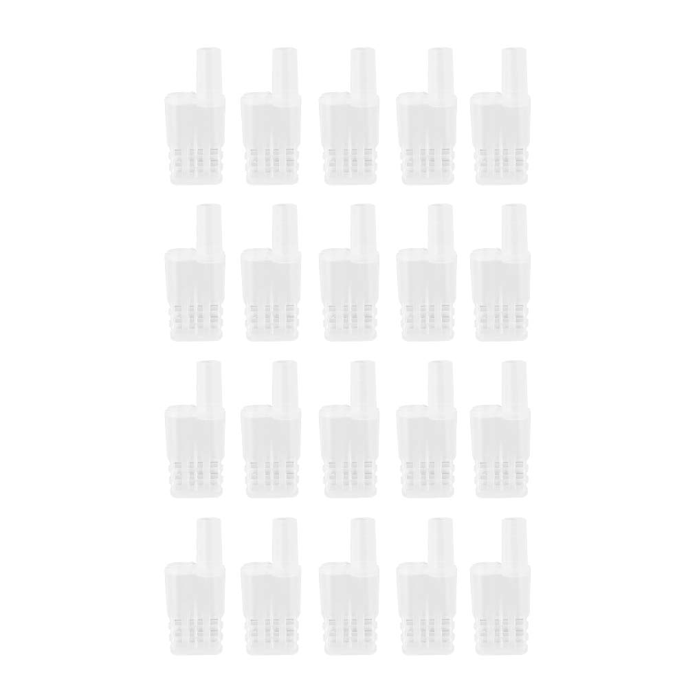 Pssopp 20Pcs Bee Queen Cages Roller Plastic Beekeeping Rearing Cup Queen Bee Breeding Cages Beekeeping Equipment Apiculture Supply