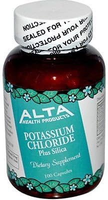 Alta Health Clruro de PotasioSílice 100 Cap12