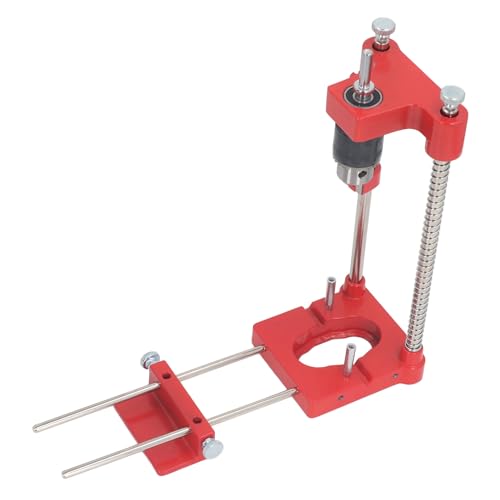 Convenient Drilling Locator, Cabinet Hardware Woodworking Drilling Precise Positioning Adjustable Woodworking Locators, Aluminium Alloy Hole Punch Template Guides Tool