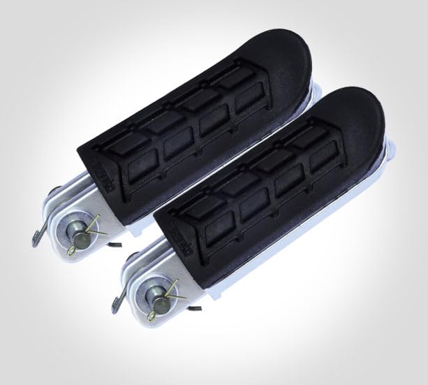 TRP TRADERS RTR Front Footrest Compatible for Tvs APACHE /160/180/4V/TVS Raider 125cc, Footpegs For Motorcyle RTR Apache (FRONT SET OF 2) (Left & Right)-image-45