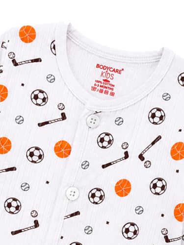 Image of BODYCARE Unisex Baby Top for Boys & Girls | Soft Breathable Fabric | Front Button Baby Clothing | Comfortable for Newborn, Infant & Toddler Babies