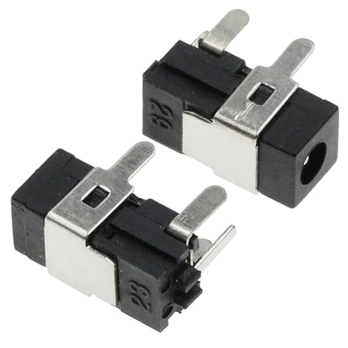 Conector de alimentación CC hembra DC-011 con toma de aguja de 2,5 mm x 0,7 mm para circuito impreso 3