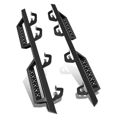 2.75" Black Drop Side Steps Nerf Bars Running Boards Compatible