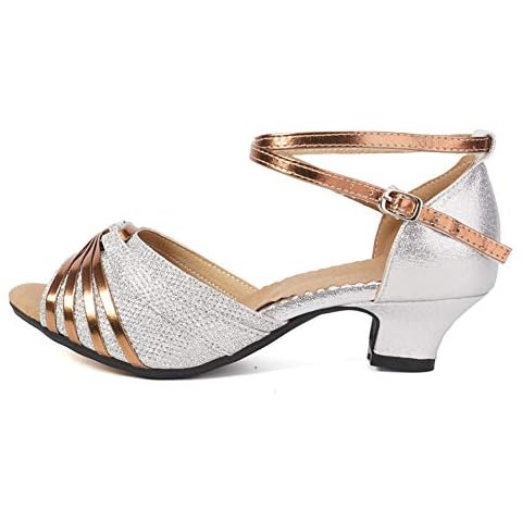 AOQUNFS Tanzschuhe Damen Latein Tango Salsa Standard Comfort Tanzschuhe Cover