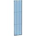 Azar 771360-BLU Pegboard 1-Sided Wall Panel, Blue Translucent Color, 2-Pack