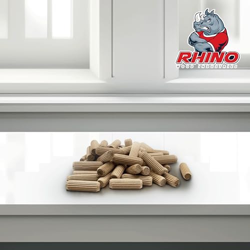Espigas de madera biseladas para proyectos de bricolaje, reparación y armado de muebles caseros 5
