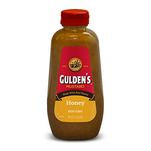 GULDEN'S Honey Mustard Squeeze Bottle, 12 oz. (Pack of 12)