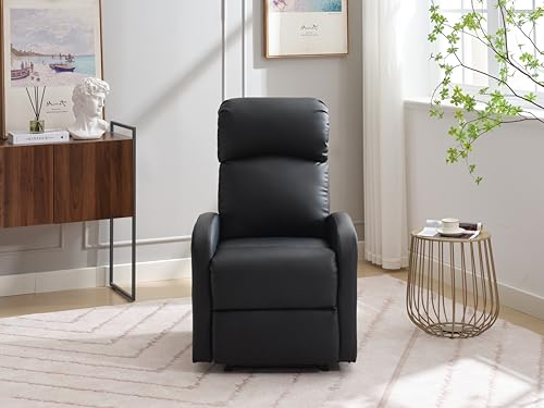 Astan Hogar Sillón Relax con Reclinación Manual, Tapizado en PU Anti-Cuarteo, Modelo Premium AH-AR30600NG - imagen 6