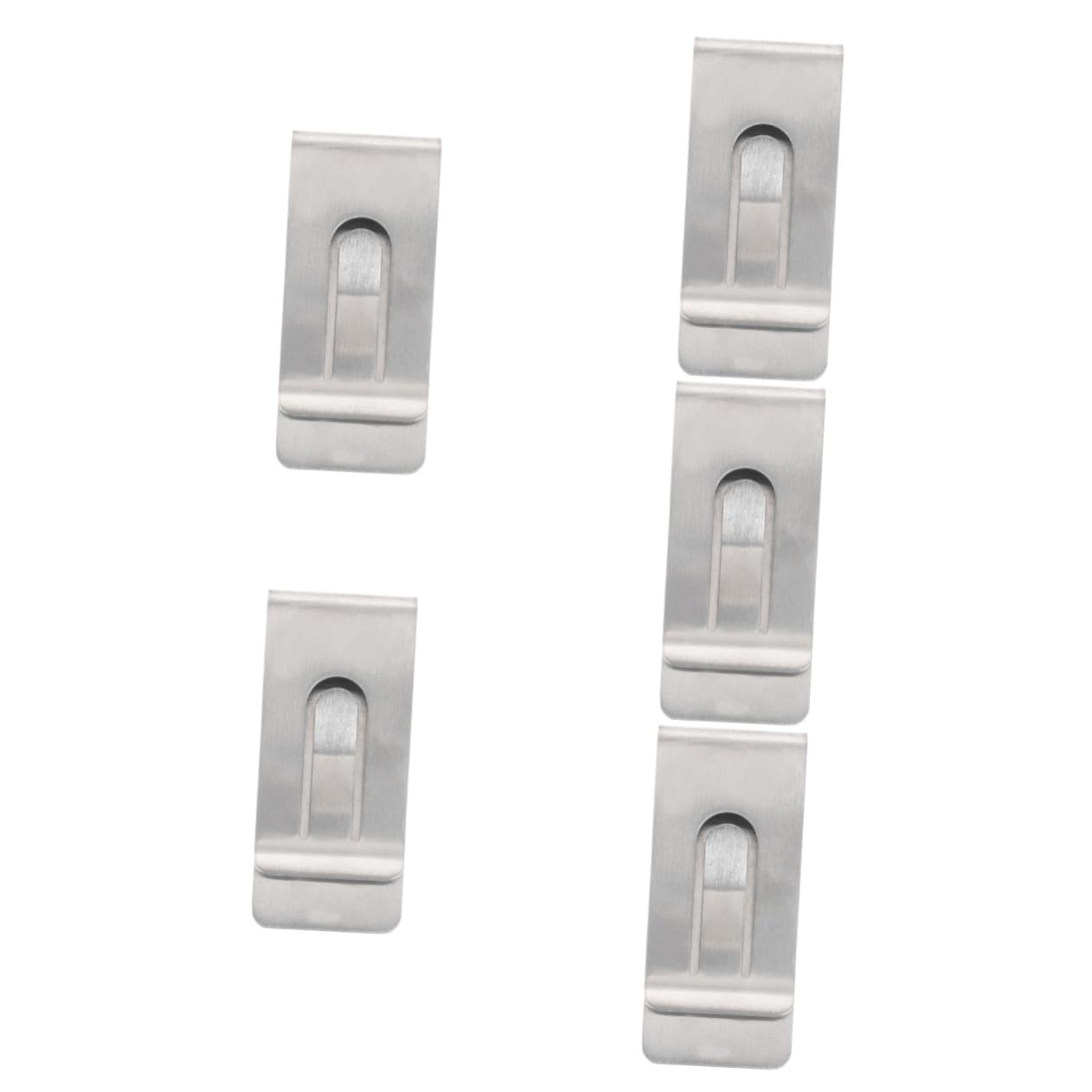 PACKOVE 5 Sztuk Klips Na Pieniądze Klips Do Kart Biurowe Spinacze Do Papieru Pieniądze Klips Do Mocowania Zacisk Do Przechowywania Pieniędzy Mały Klip Klip Do Przechowywania Pieniędzy