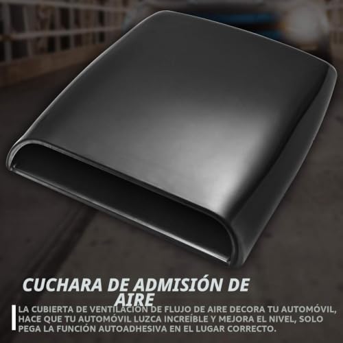 Toma de aire decorativa entrada de capó universal para personalización de coches 2