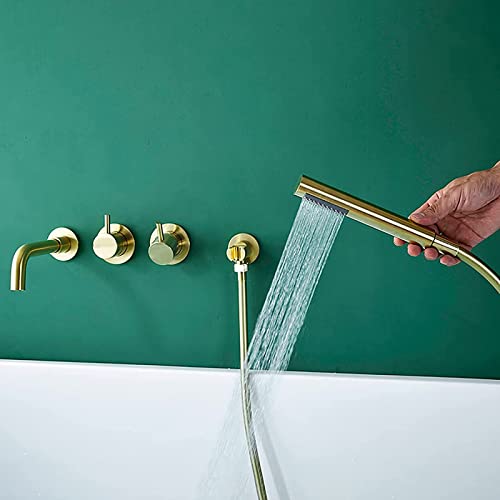 Robinet de remplissage de baignoire mitigeur mural eau chaude