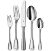 Produktbild WMF Augsburger Faden Besteck Set 6 Personen, Essbesteck Set 30 teilig eingesetzte Messerklinge, Cromargan Edelstahl poliert, spülmaschinenfest