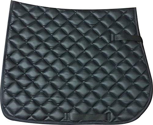 Tapis de selle d'équitation noir empêchant les frottements en petite taille