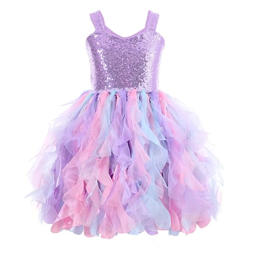 HB HBB MAGIC Tutu Sparkly Sequin Dress Girls Toddler Prom Birthday Party Formal Fancy Pink Dresses