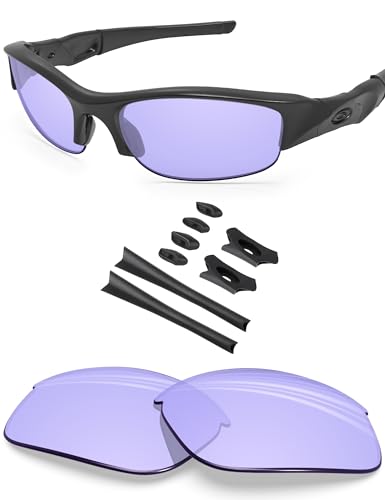 Image of BLAZERBUCK Replacement Lenses & Sock Kit for Oakley Flak Jacket OO9008 Sunglass