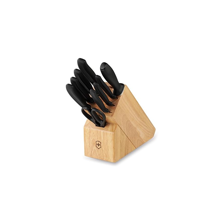 Victorinox-Swiss-Army-Cutlery-Swiss-Classic-Knife-Block-Set-10-Piece Victorinox Swiss Classic 10-Piece Knife Block Set