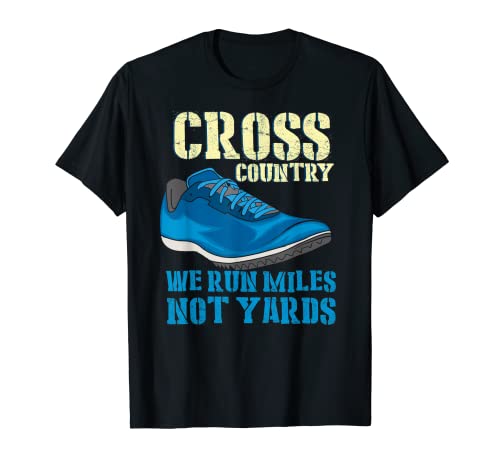 Half Marathon Runner Cross Country Gift Funny Running T-Shirt