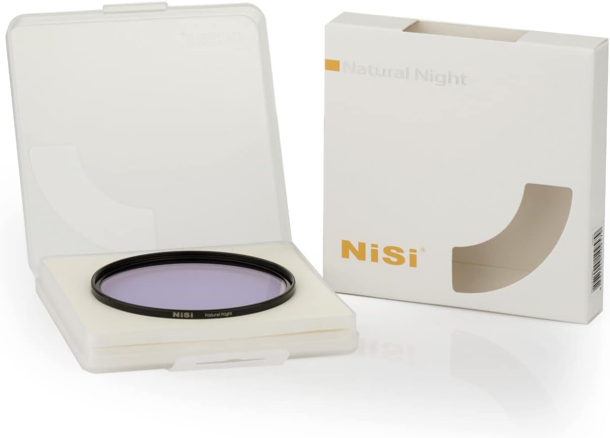 NiSi 52mm Circular Natural Night | Light Pollution Blocking Lens Filter | Night and Astro Photography
